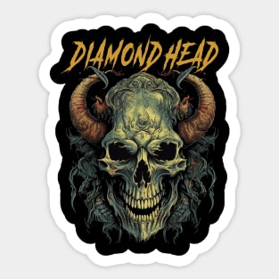 DIAMOND HEAD BAND Sticker